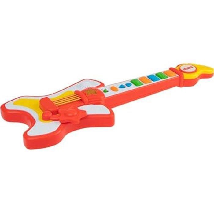Instrument De Musique - FISHER-PRICE - Guitare Rockstar - Multicolore - À Partir De 3 Ans - Piles