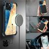 Etui Do Iphone 15 Plus Ibizu Dropguard Ultra Z Magsafe, Mapy Świata, Dubai