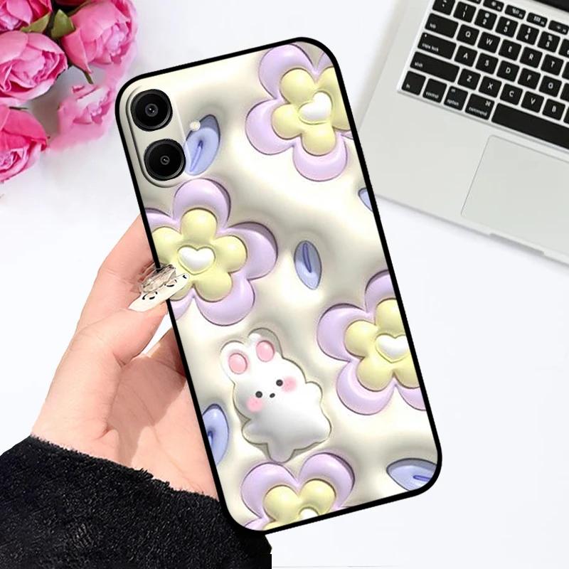 Для Samsung A16 A06 4G 5G Чехол Силиконовый ТПУ Чехол для Телефона Обложка Для Galaxy A05 A05s Популярная Мультяшная Печать Мягкий Чехол Защитный