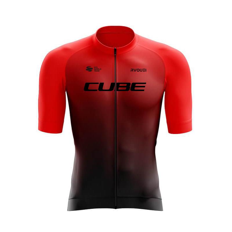 Cube Team Quick Drying Cycling Jersey SetSummer Breathable Cycling Suit Set 2026 Clothing MTB Bike Uniform Maillot Ropa Ciclismo Hombre Bicycle Suit