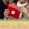 Chinco 500 штук Золотые тисненые наклейки-печати для конвертов Клейкие наклейки-печати Винтажный тисненый фольгированный набор для сертификатов Растение DIY Наклейки для свадьбы