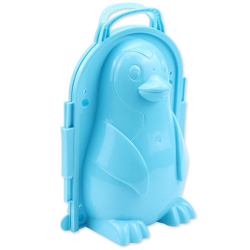 Cartoon-Penguin Snowball Maker Clip Tool Kids Toy for Winter Outdoor Sports