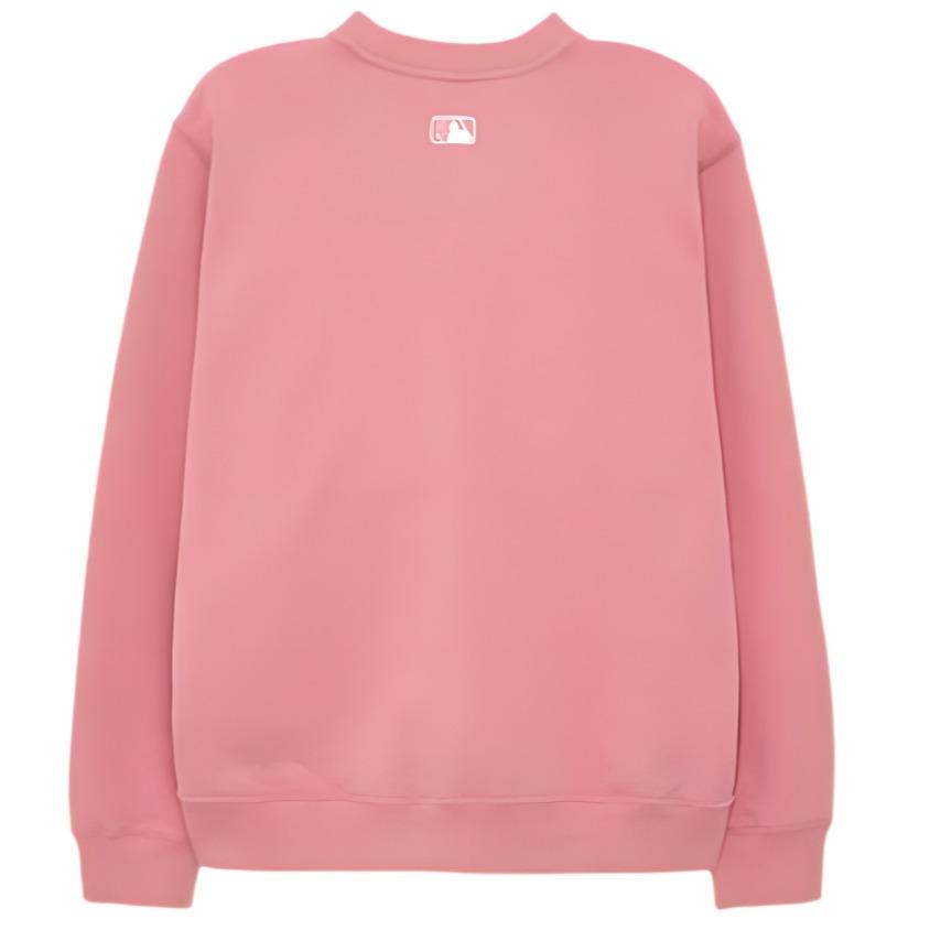 New MLB Sweatshirt Unisex Cleveland Indians/Heather Pink 3AMTB0134