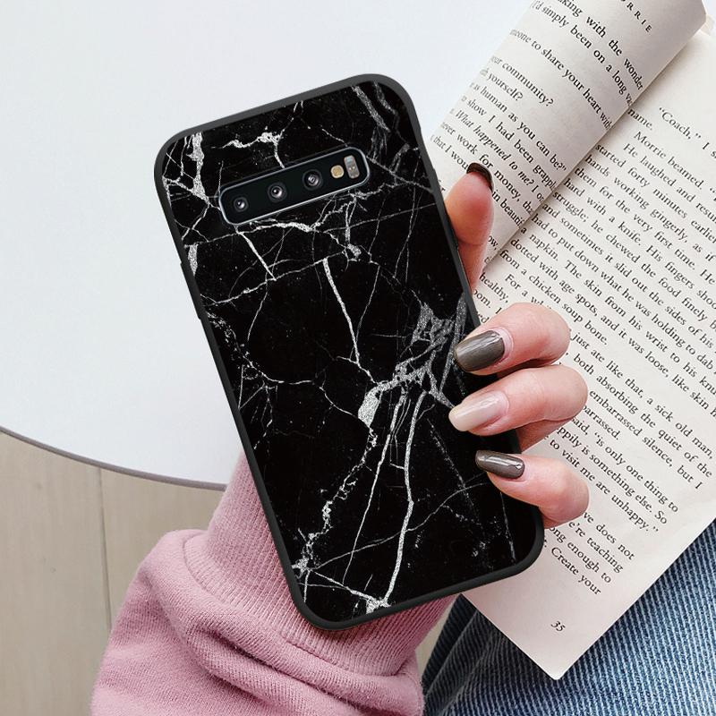 Цветной Роскошный Мраморный Чехол Для Samsung Galaxy S10 S 10 Plus S10E Fundas Мягкий ТПУ Защита Задняя Крышка Для Samsung S10 Ударопрочный
