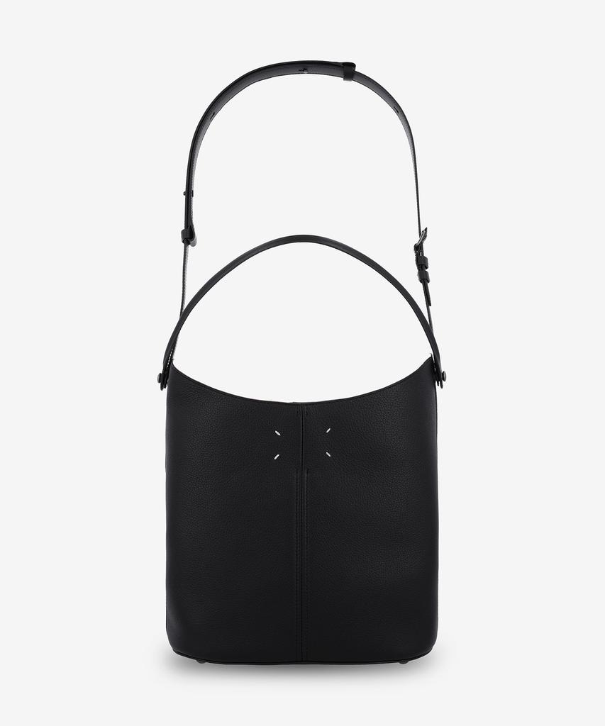 Maison Margiela Dressage Hobo Shopper Bag - Black:Orange / Sb2Wd0096P7268Hb317