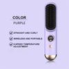 120-220C° Heating Comb 9 Temp Settings USB Charging Hair Brush  Home Use