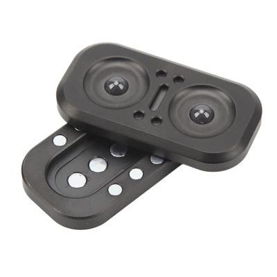 Нержавеющая сталь Ручной толкатель Fidget Slider Покерный толкатель Fidget Slider Игрушка для снятия стресса Магнитная