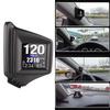 Универсальный HUD-дисплей на лобовое стекло автомобиля с двумя режимами OBD+GPS, предупреждение о превышении скорости, спидометр A401