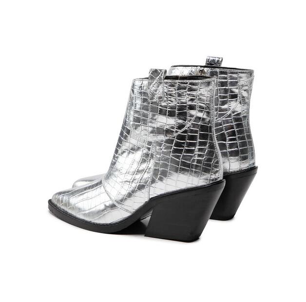 Ковбойские сапоги Rage Age RA-08-06-000381, серебристые