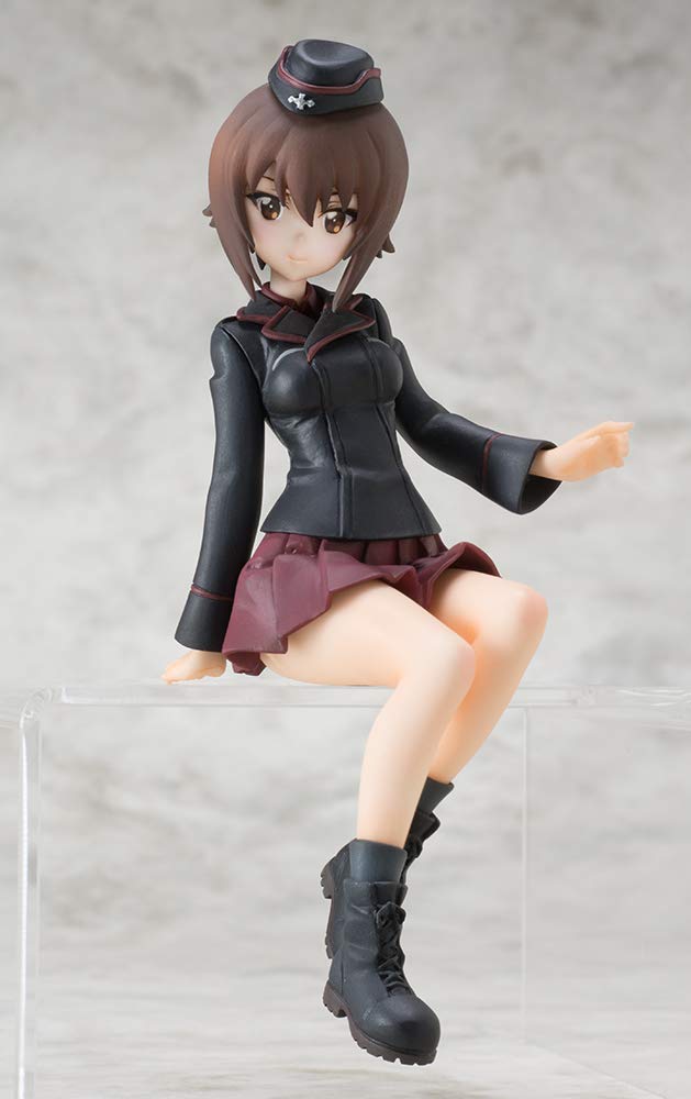 Фигурка SiP Doll Girls Panzer Maho Nishizumi Высота 15 см ПВХ окрашена и приблизительно. (сидя 9,5 см) Немасштабируемый