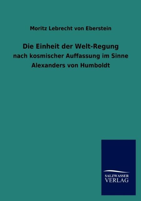 The Die Einheit Der Welt-Regung Book