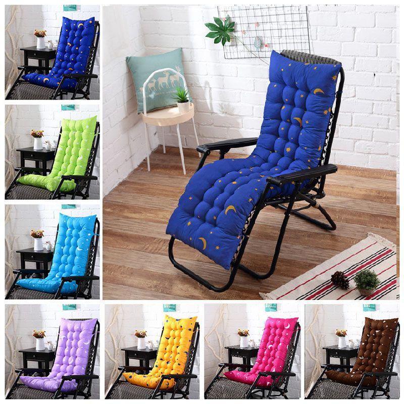 Толстая мягкая подушка для спинки шезлонга для патио для садовых кресел-качалок и скамеек