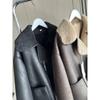 Fall/Winter Women's Series Double-Sided Collar Oversized Long-Sleeve Jacket Warm Coat