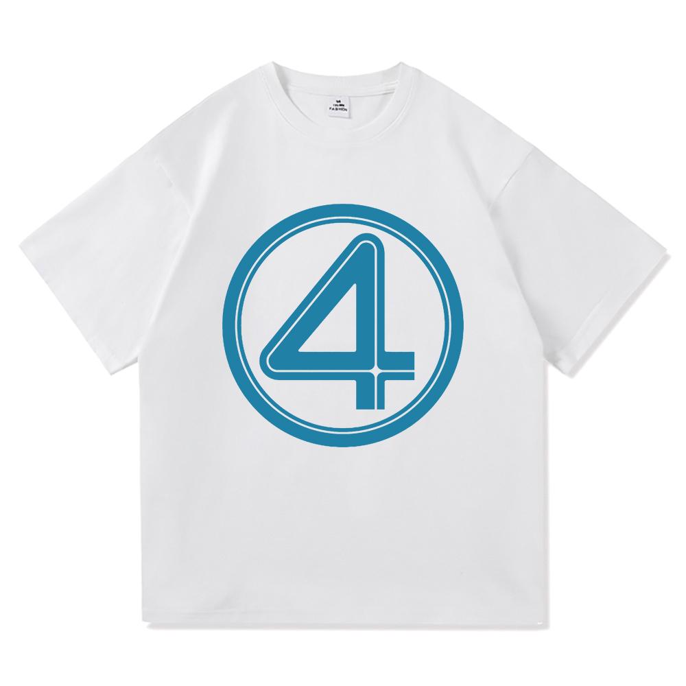 The Fantastic Four First Steps T Shirt 2025 Movie Women Clothing Harajuku Unisex High Quality Cotton Tops Gifts Graphic Tshirts