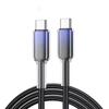 Кабель Cross 120 Вт Super-Fast Charging Dual Type-C, совместимый с Apple 15/16/17, телефонами Meizu и Vivo, 6A