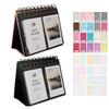 IMPACT Online Instax Photo Album Mini Album Desktop Instax Instax Book Set of 2 (Black & Pink)