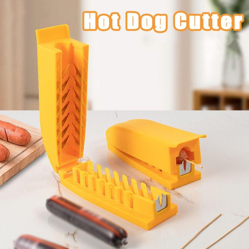 Creative Hot Dog Cutter DIY Banana Cutter Multifunctional Sausage Peeler  Camping