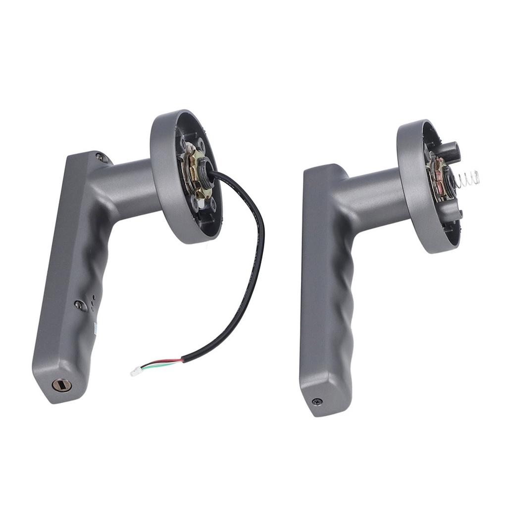 Smart Door Handle Fingerprint with 2 Key Fast Recognition Static Free Electronic Door Lock for Home