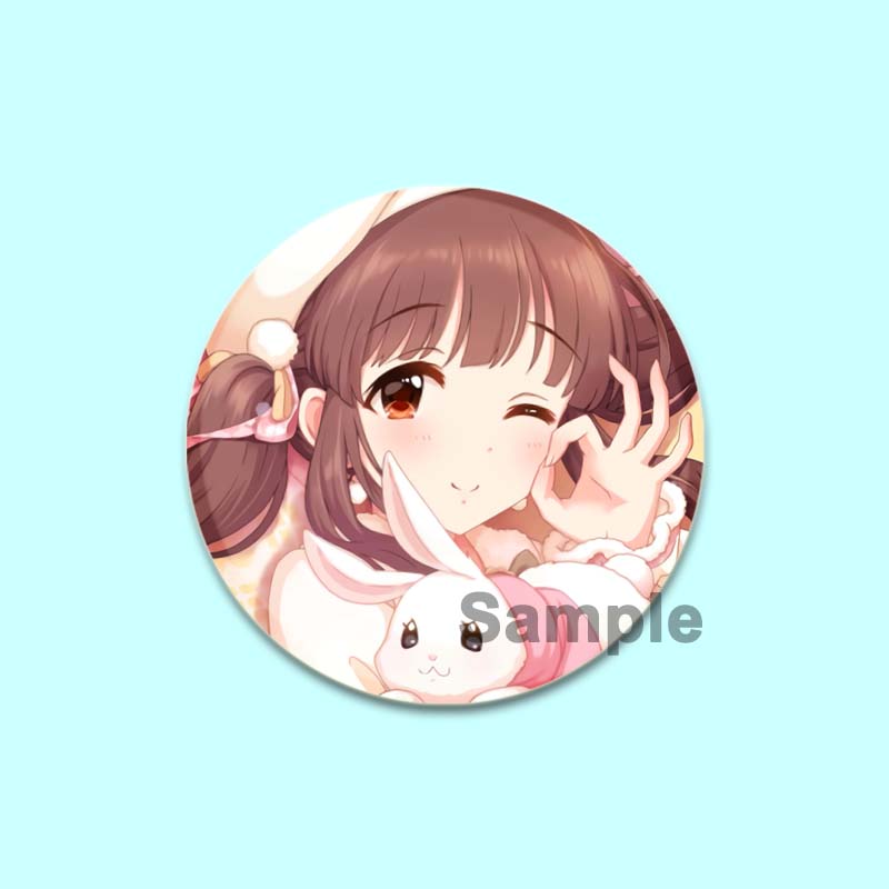 32/44/58 мм мультяшный певец The Idolm@ster булавка ручная работа брошь для одежды мультяшный косплей значок украшение на рюкзак ювелирные изделия подарок