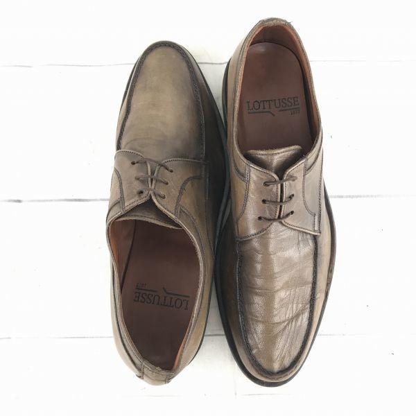 ROTUSE Leather U-Tip Shoes [8/26.5/Brown] McKay Dress Shoes(USED)