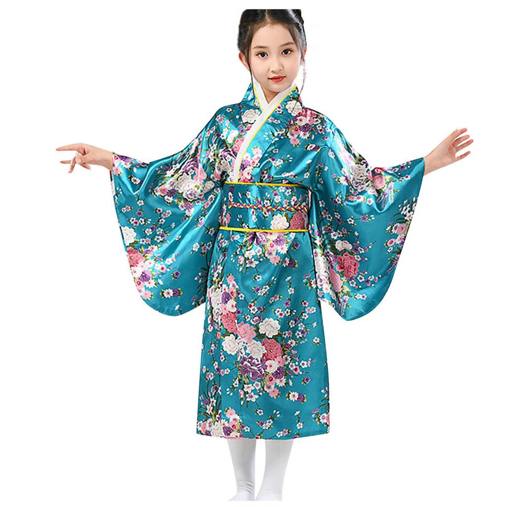 Одежда для маленьких девочек, одежда, кимоно, халат, традиционный японский костюм