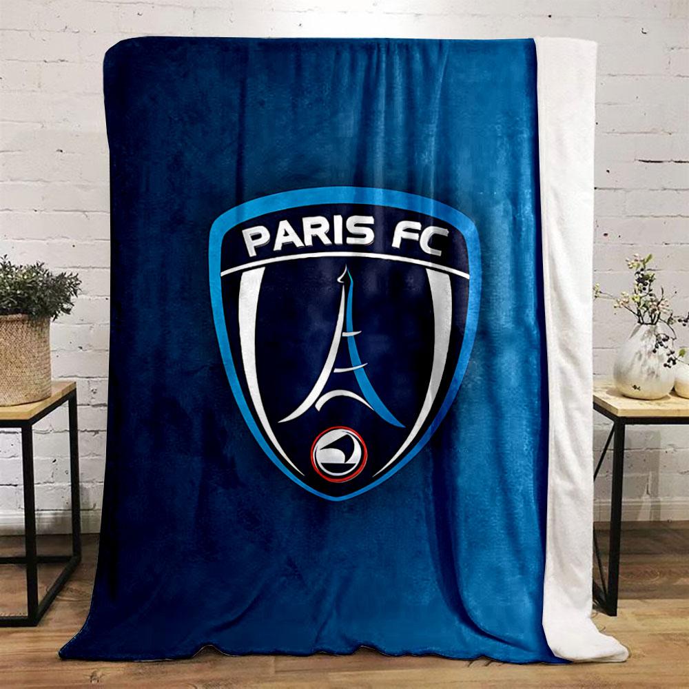 Плед с логотипом Paris FC для всех сезонов, плед для обеденного перерыва, накидка, подарок