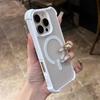 Матовый Полупрозрачный Чехол для Телефона Magsafe для iPhone 17 16 15 14 13 12 11 Pro Max Магнитный Беспроводная Зарядка Ударопрочный Чехол