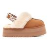UGG Funkette Slipper Chestnut женские кроссовки коричневые 1113474-CHE