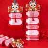Chinese 2025 Snake Year Folding Red Envelopes Blessing Money Packing Bag  Celebration Party