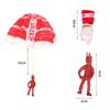 10pcs Figure Soldier Children's Educational Outdoor Toy Parachute Soldier Sports Play  Educational