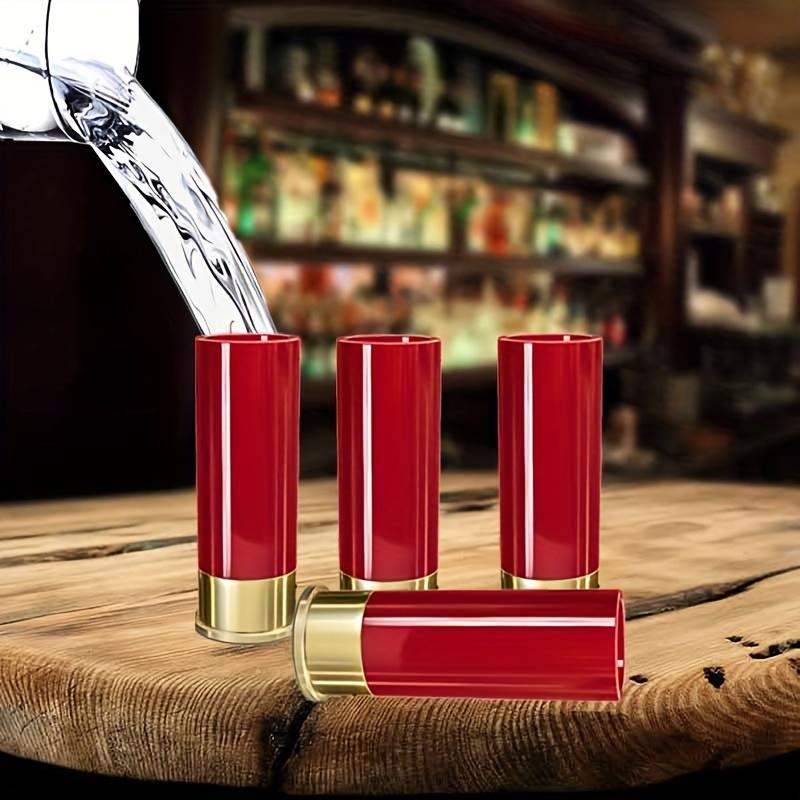 8 из них. Стакан для стрельбы пулями 12 калибра, пластиковый стакан для стрельбы, подходит для баров, пабов, клубов, ресторанов, домашнего использования, питьевых принадлежностей, подарков