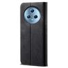 For Honor Magic5 Jeans Cloth Texture Phone Case PU Leather Wallet Stand Phone Cover