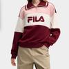 New FILA Sweatshirt Women's Fairy Pink Wine Red F11W519204FWI