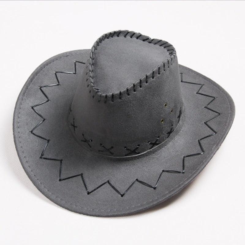 New Fashion Western Cowboy Hat Large Brimmed Hat for Men or Female