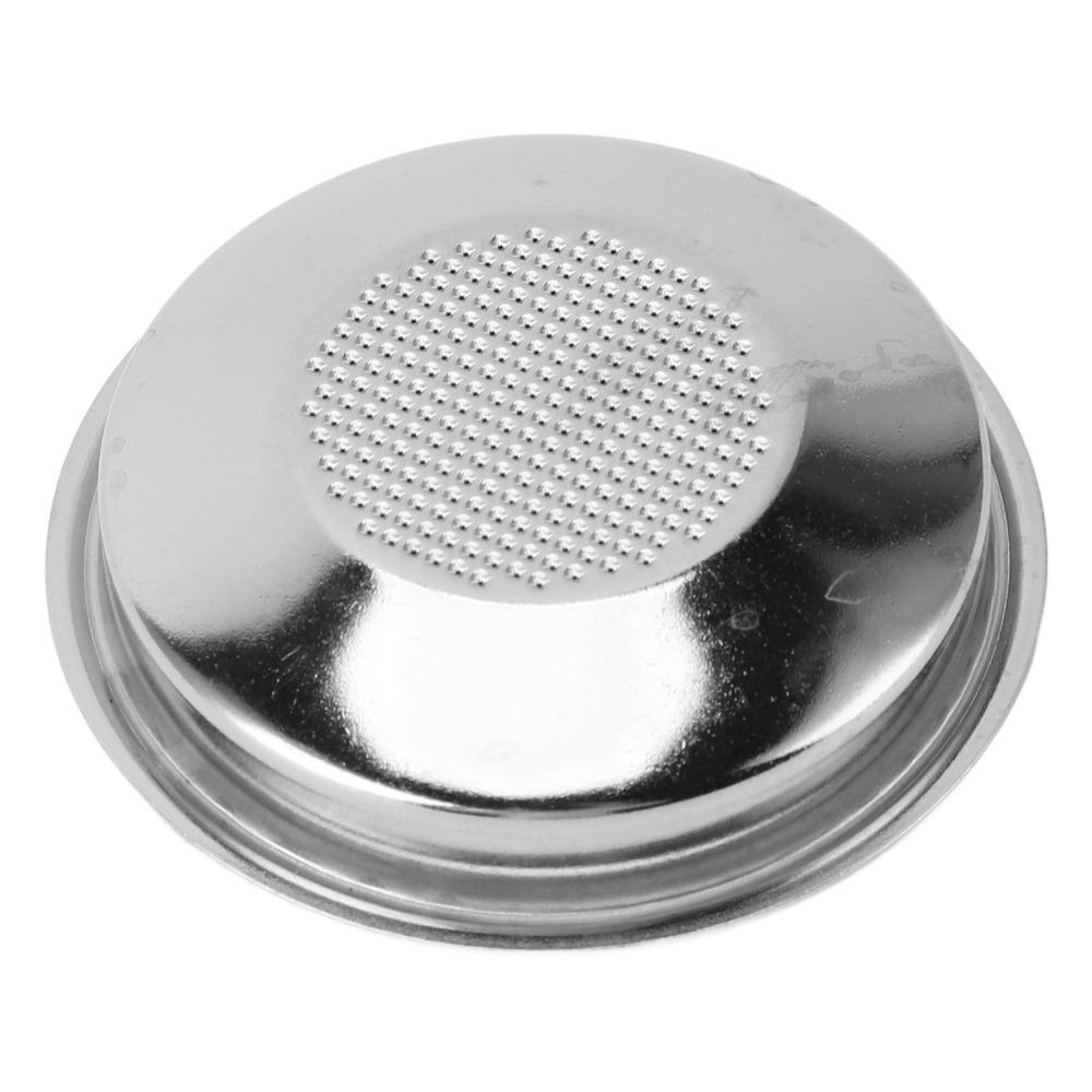 Stainless Steel Coffee Portafilter Basket Reusable 51mm Coffee Filter Basket  Commercial Use