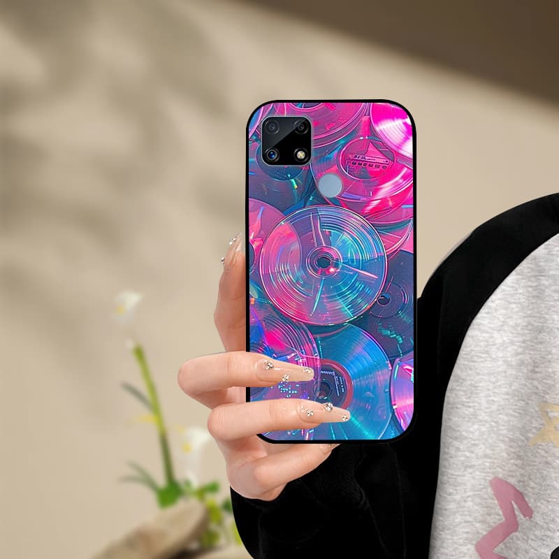 Silicone Phone Case For Realme C25s C25 Cover Painted Soft For Realme C25 C25S C21 C21Y C25Y Phone Case RealmeC25s C 25 s Funda