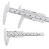 80mm Mini Plastic Sliding Vernier Caliper Gauge Measure Tool Ruler Micrometer Inside Outside Depth Step Micrometer