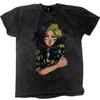 Billie Eilish Unisex Adult Anime Dip Dye T-Shirt