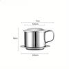 Stainless Steel Coffee Drip Filter Maker Pot Infuse Cup Vietnam Style Coffee Mug Cup Strainer Coffee Tools