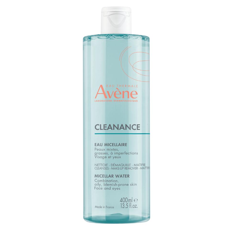 Avene Cleanance Apa Micellar Water 400 ml for Sensitive Skin, Deep Cleansing Pores, Oil Control & Hydration