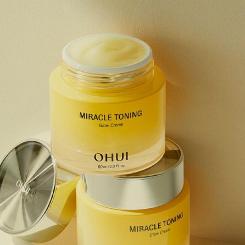 O Hui Miracle тонизирующий крем для сияния кожи 60 мл Витамины глутатион 