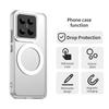 For Xiaomi 14 Pro Case Compatible with MagSafe PC+TPU+PET Anti-Drop Phone Cover