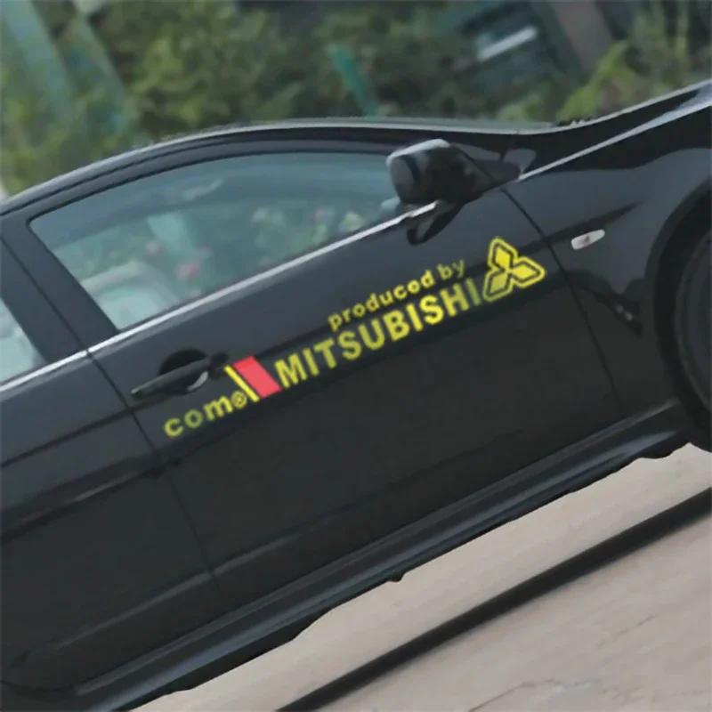 3D Светоотражающие Лазерные Наклейки-Эмблемы на Автомобиль для Mitsubishi Lancer 9 10 ASX L200 Pajero Mirage Montero Outlander Eclipse Ralliart