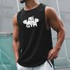 Men's Summer Quick Drying Gym Shirt Street Sleeveless T-Shirts For Men Tank Tops Workout Fitness Singlets Sport Vest Clothing