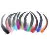 20 -25cm Colorful Rooster Tail Feathers Long Feather Diy Mask Headdress Wings Cat Stick Decoration 