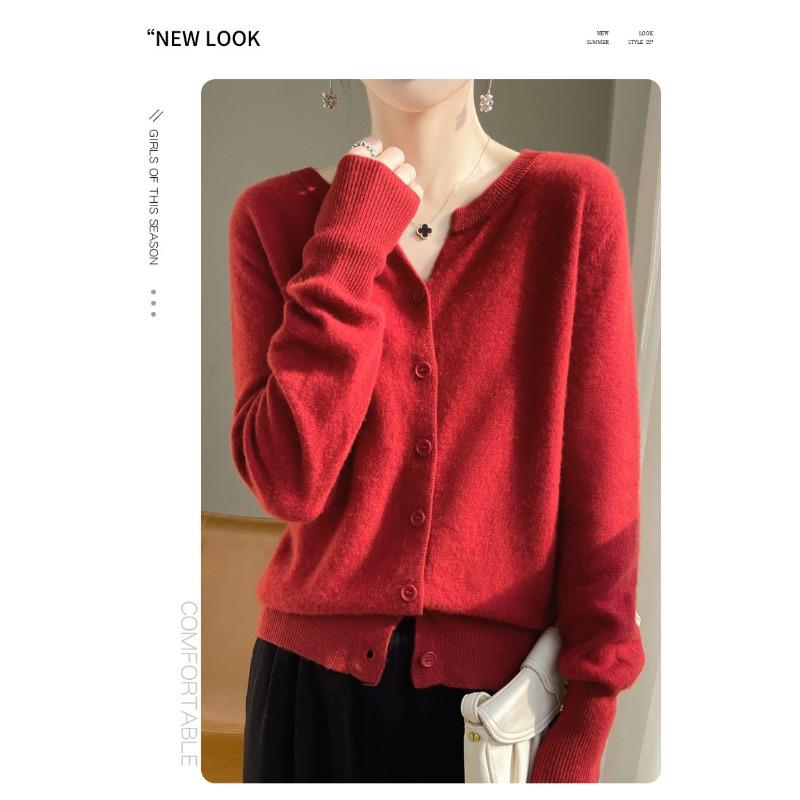Women S Casual V Neck Long Sleeve Knit Cardigan Coat