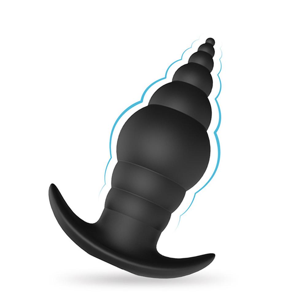 USB перезаряжаемый 9 скоростей силиконовый электрический шок секс-игрушки анальная пробка вибратор