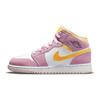 Детские кроссовки Air Jordan 1 Mid SE GS Arctic Pink Light-Arctic-Pink University-Gold White DC9517-600
