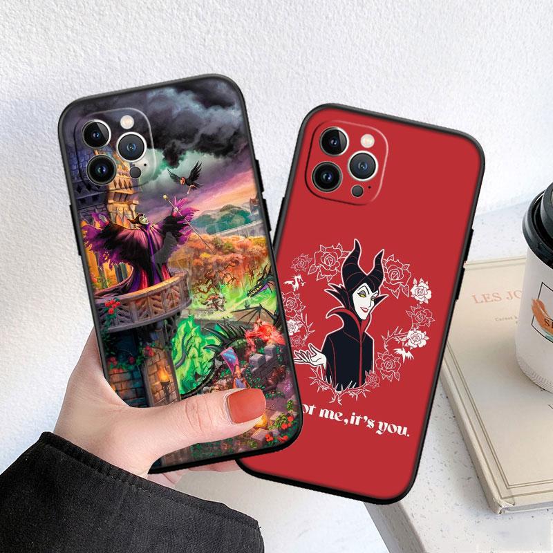 CJ76 Maleficent Soft Shell Phone Case for Redmi Note 13 14 Pro+ Plus A3 A3X 13X 13C 13R 14S 14C 14R
