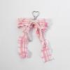 Pearls Bows Keychain Bag Charms Car Keyrings Bag Charms Accessories for Purse Backpack Decorations Valentines Day Gifts